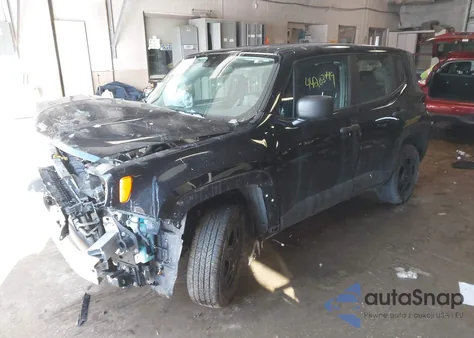 2019 Jeep Renegade Sport 4X4 from USA, damaged, VIN ZACNJBAB0KPJ92044